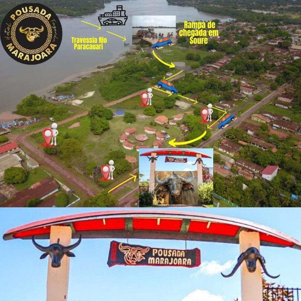 Pousada Marajoara- Hotel Fazenda-Turismo de Aventura Soure Exterior foto